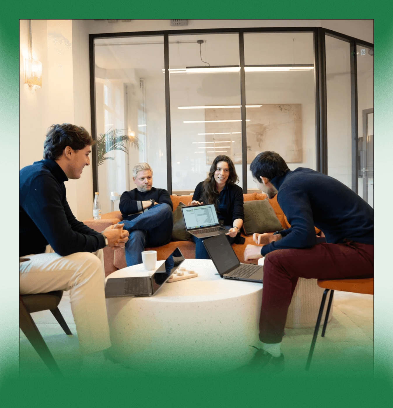 Dotfile team working together